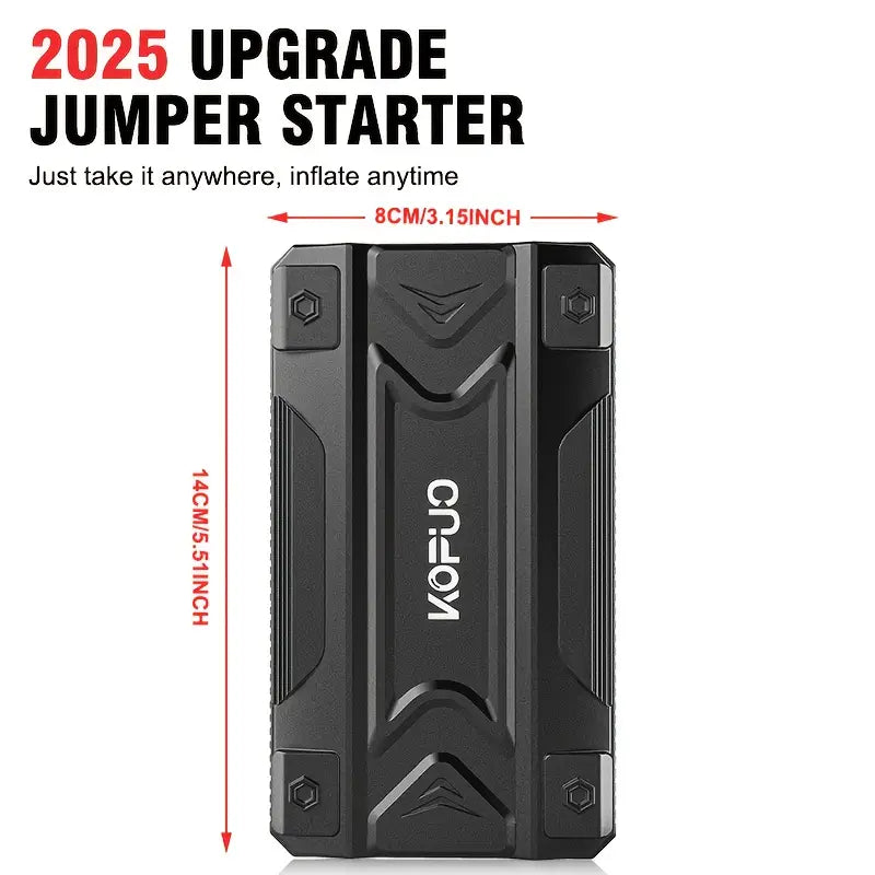Portable Car Jump Starter & Emergency Power Bank 🔋🚗
