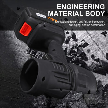 Blower Turbo Fan with Large Battery | 2 batteries |  charger |  Best for Ice Mud Leaf Sand work