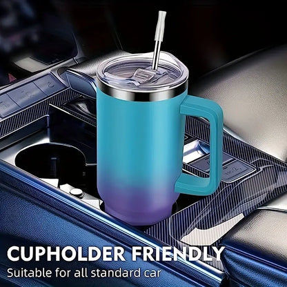 Insulated Tumbler with Handle & Carrier Bag 40 oz