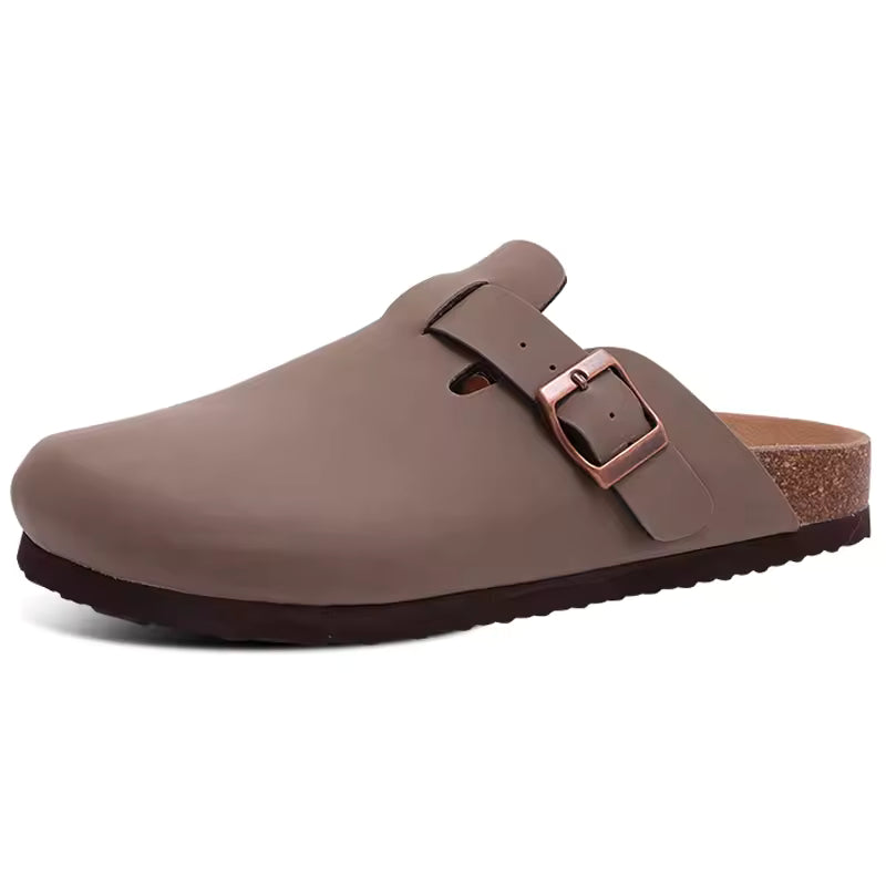Crestar Unisex Suede Clogs