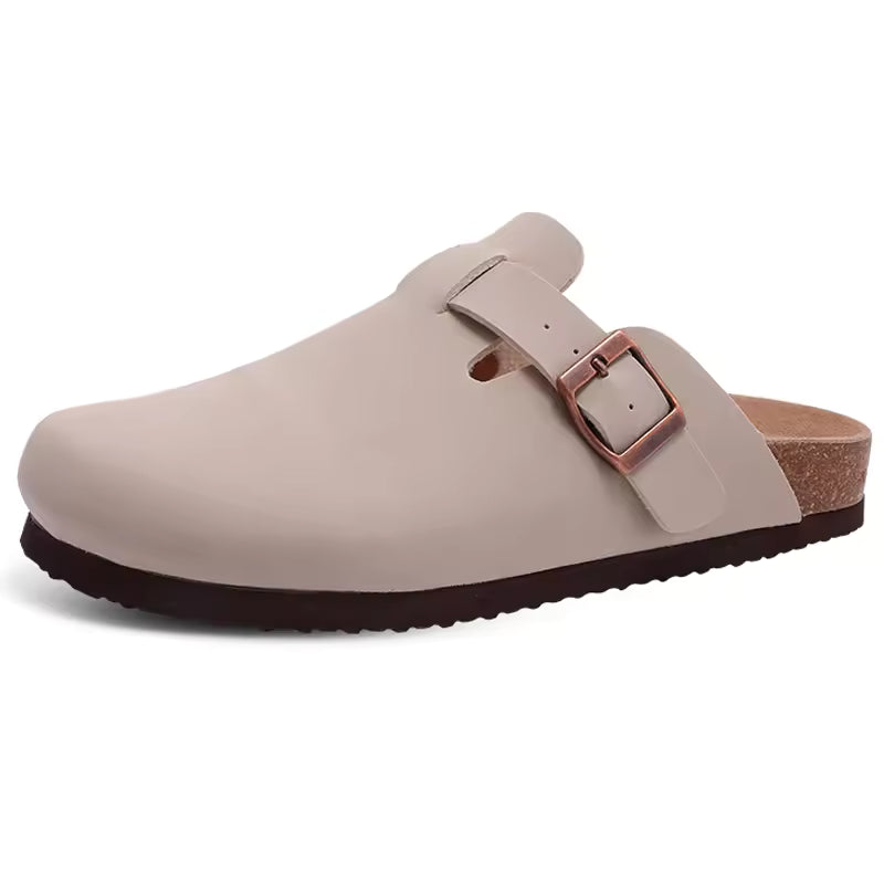 Crestar Unisex Suede Clogs